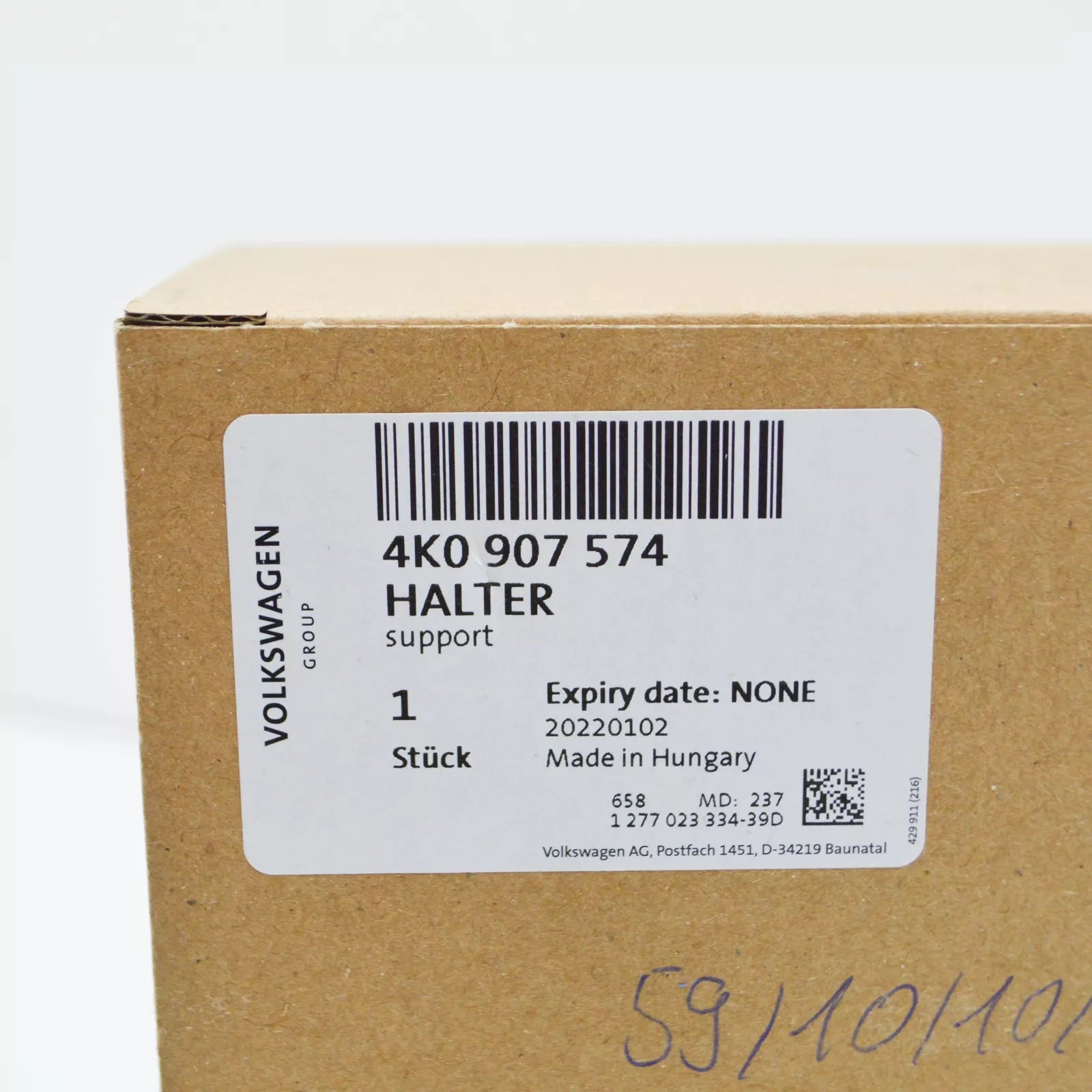 NEW AUDI A6 C8 FRONT RIGHT CRUISE CONTROL SENSOR BRACKET 4K0907574