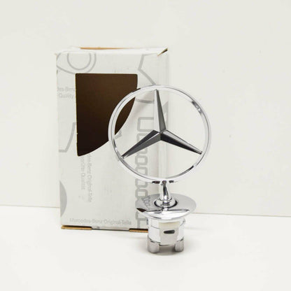 NEW MERCEDES-BENZ S W221 BONNET BADGE MERCEDES STAR A2218800086 ORIGINAL