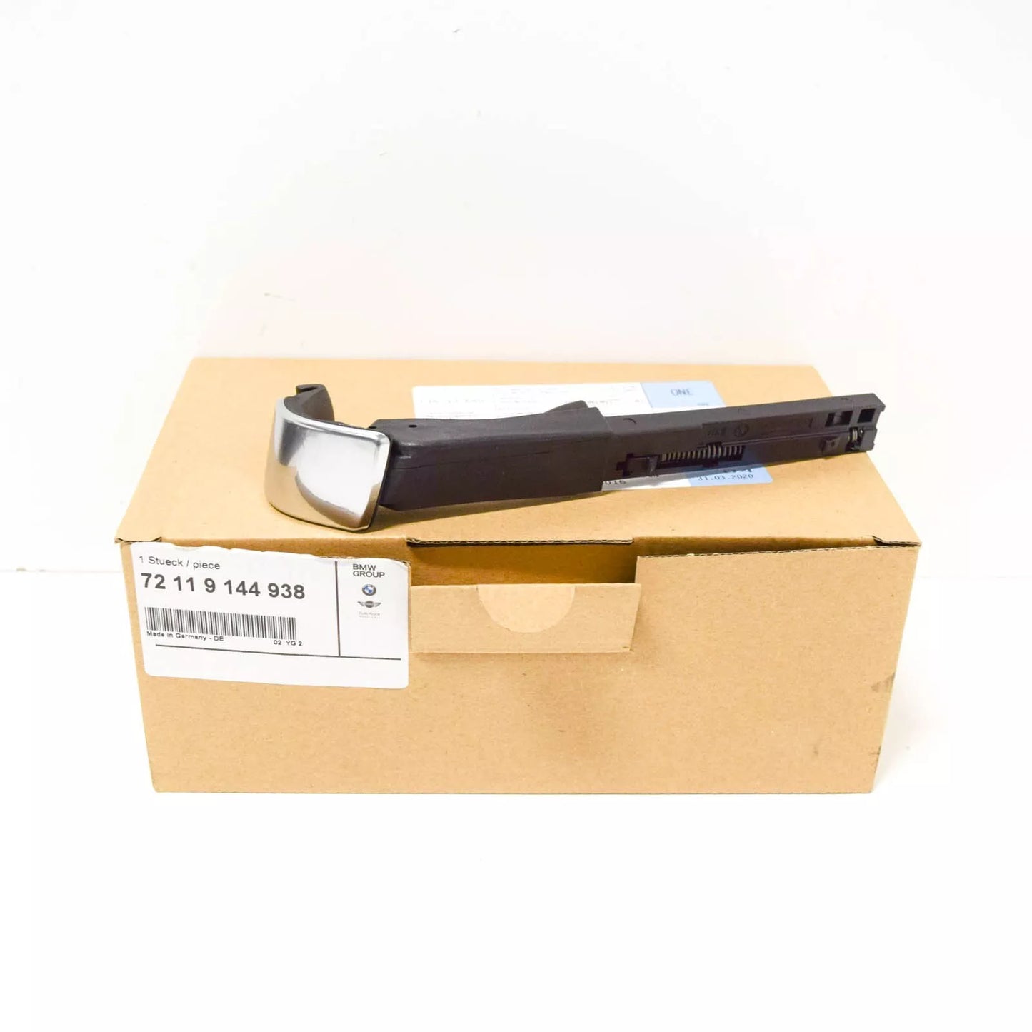 NEW BMW 3 COUPE E92 RIGHT SIDE SAFETY BELT EXTENDER 72119144938 ORIGINAL