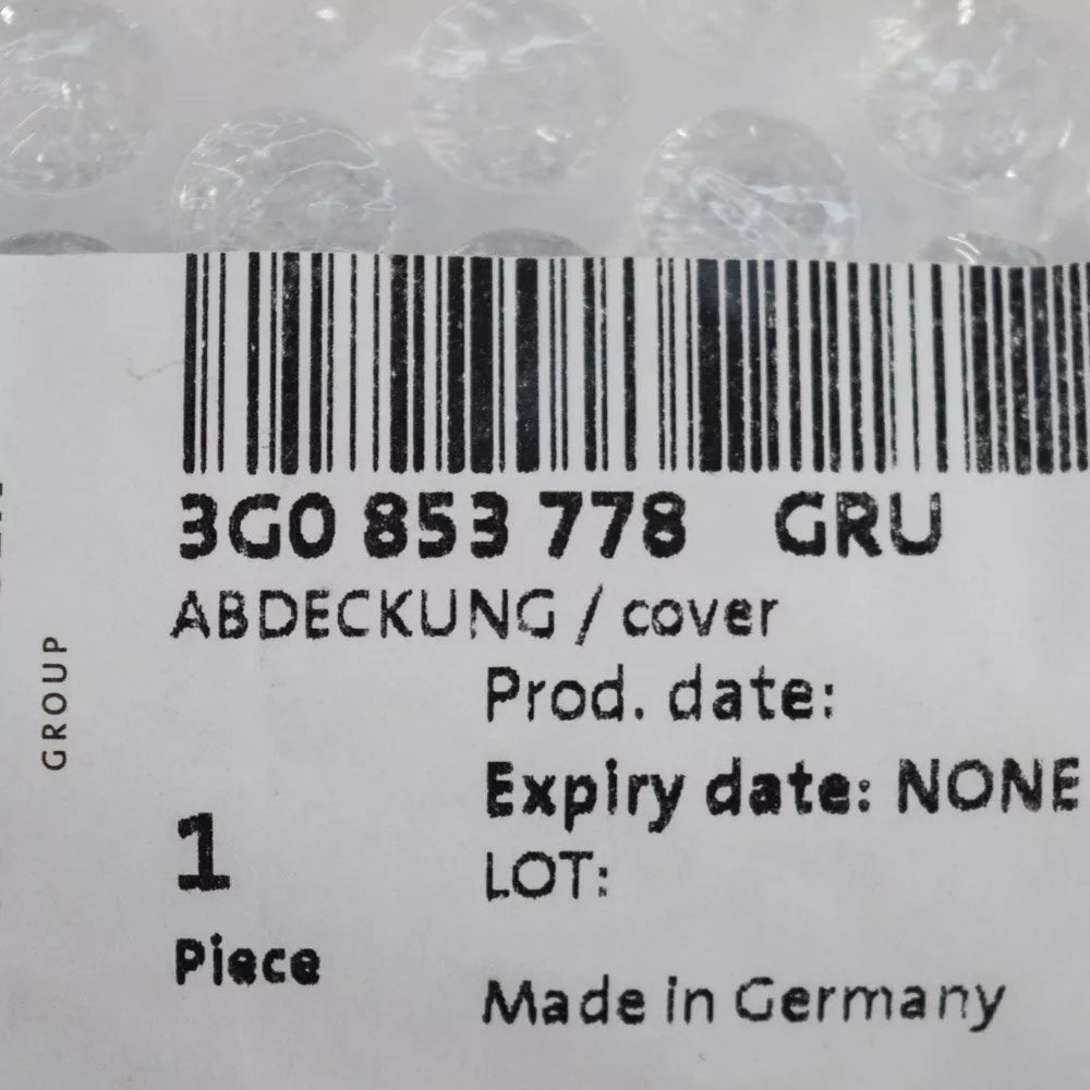 NEW VOLKSWAGEN PASSAT B8 REAR RIGHT DOOR LOWER MOULDING 3G0853778GRU ORIGINAL