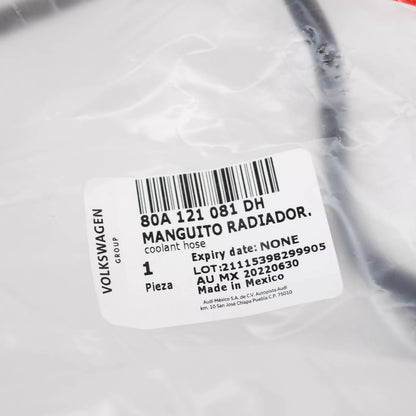 NEW AUDI Q5 FY ENGINE COOLANT BYPASS HOSE 80A121081DH ORIGINAL