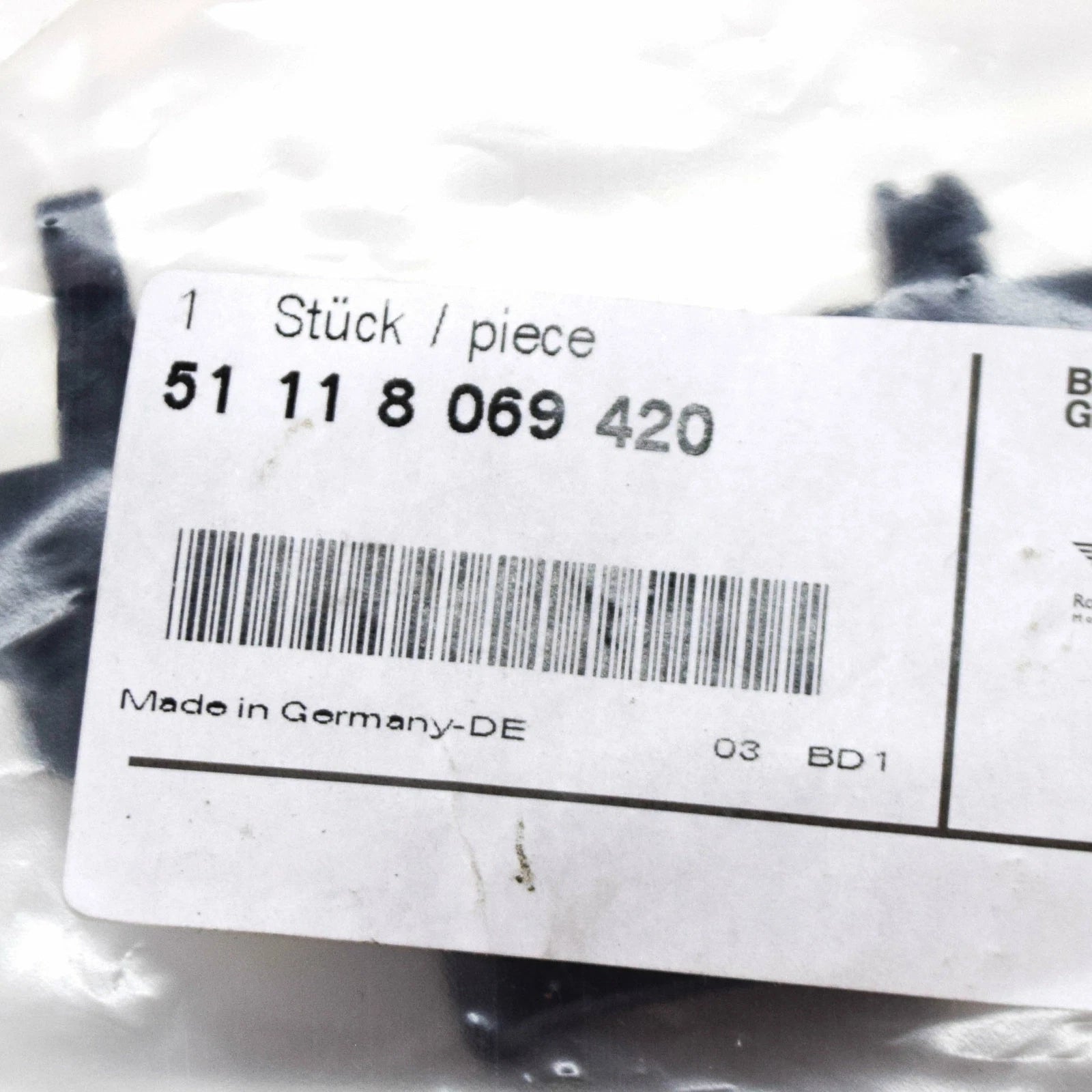 NEW BMW 4 COUPE M G82 FRONT RIGHT LOWER BUMPER BRACKET 51118069420 ORIGINAL