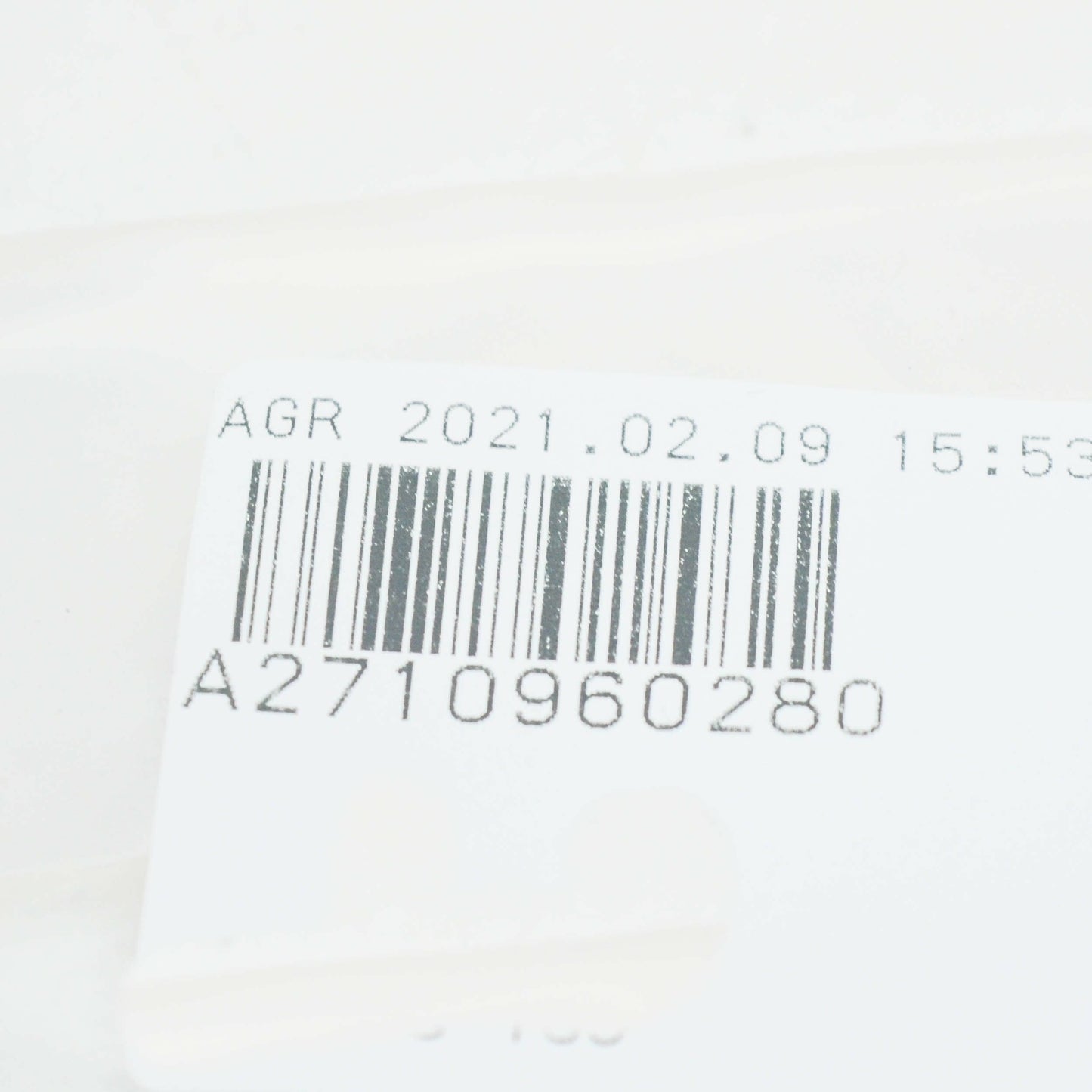 NEW MERCEDES-BENZ C W204 INTAKE MANIFOLD ELASTOMER SEAL A2710960280 ORIGINAL