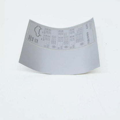 NEW AUDI A4 B8 TYRE PRESSURE DATA PLATE 8K0010502KL ORIGINAL