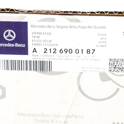 NEW MB E W212 FRONT DOOR LEFT B PILLAR TRIM A2126900187