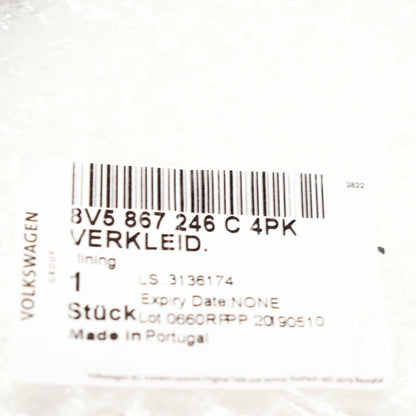 NEW AUDI A3 CABRIO 8V RIGHT SIDE C PILLAR TRIM 8V5867246C4PK