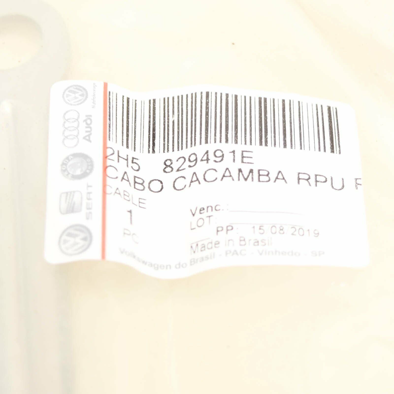 NEW VOLKSWAGEN AMAROK 2H REAR RETAINING ROPE 2H5829491E ORIGINAL