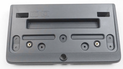 new vw tiguan ad front bumper license plate holder 5na807285h9b9 original