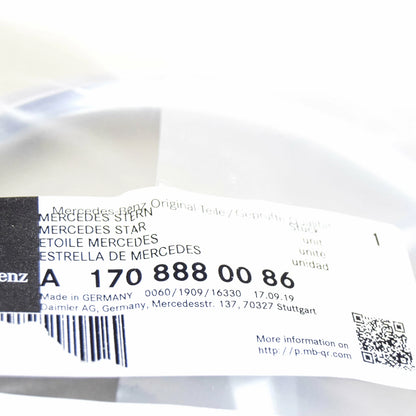 NEW MERCEDES-BENZ SLK R170 FRONT GRILL HOOD EMBLEM A1708880086 2004