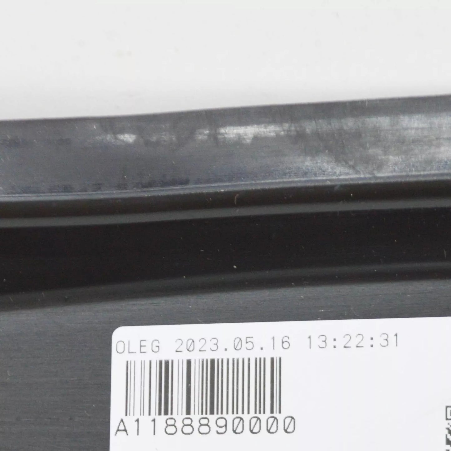 NEW MERCEDES-BENZ CLA C118 FRONT LEFT FENDER REAR GAP COVER A1188890000 ORIGINAL