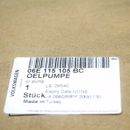 NEW AUDI Q7 4M ENGINE OIL PUMP 06E115105BC ORIGINAL