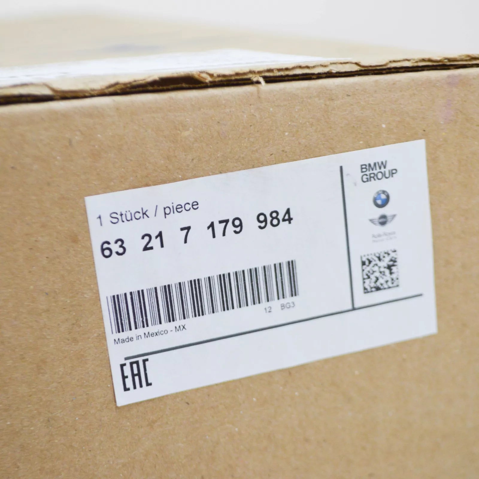 NEW BMW X6 E71 REAR RIGHT OUTER TAILLIGHT LAMP 63217179984 7179984 ORIGINAL