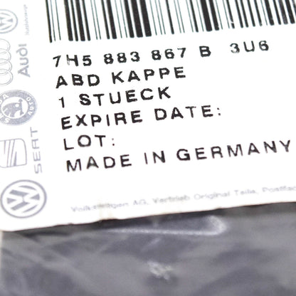 new vw transporter t5 rear inner seat runner cover cap 7h5883867b3u6 original
