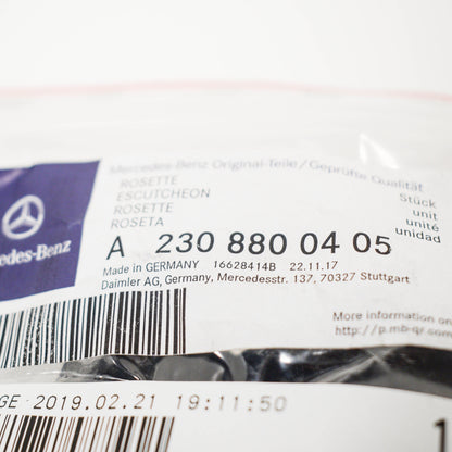 NEW MB SL R230 FRONT BUMPER HEADLIGHT WASHER RIGHT BRACKET A2308800405 ORIGINAL