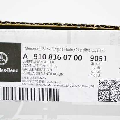 NEW MB SPRINTER W907 ENGINE HOOD LEFT GRILLE RHD A91083607009051