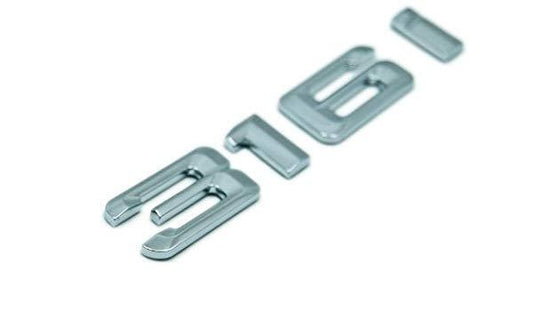 new bmw e46 trunk lid chrome 316i emblem badge logo sign 7078452 51147078452