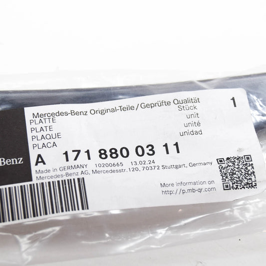 NEW MERCEDES-BENZ SLK R171 FRONT BUMPER LEFT PLATE A1718800311 ORIGINAL