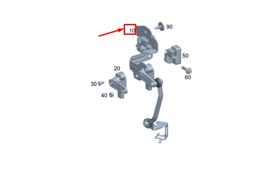 NEW MB GLA H247 AMG FRONT RIGHT TURNING ANGLE SENSOR A2479051006 ORIGINAL
