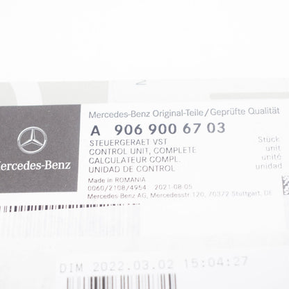 NEW MERCEDES BENZ SPRINTER 906 FRONT DOOR CONTROL MODULE A9069006703 ORIGINAL