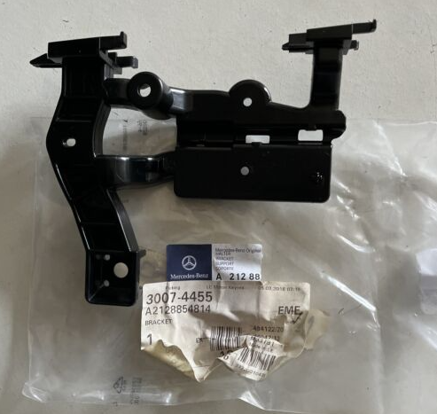 new mercedes-benz e w212 rear right bottom bumper bracket a2128854814 original