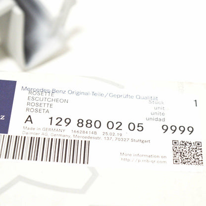 NEW MERCEDES-BENZ SL R129 FRONT TOW HOOK COVER A12988002059999 ORIGINAL