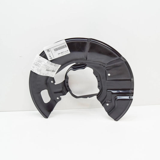 NEW BMW M5 E39 FRONT LEFT WHEEL BRAKE PROTECTION PLATE 34112228765 ORIGINAL