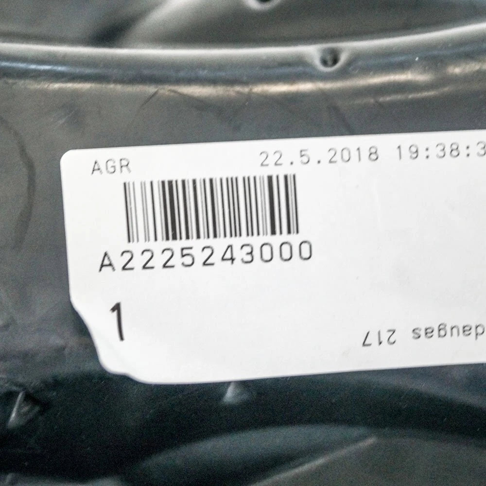 NEW MERCEDES-BENZ S-CLASS W222 AMG LEFT SIDE SHIELD COVER A2225243000 ORIGINAL