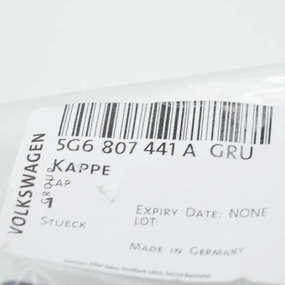 NEW VOLKSWAGEN GOLF 5G MK7 REAR BUMPER TOW EYE COVER 5G6807441AGRU ORIGINAL