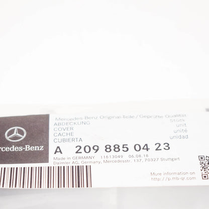 NEW MERCEDES-BENZ CLK C209 RIGHT FOG LIGHT GRILLE A2098850423 2008 ORIGINAL