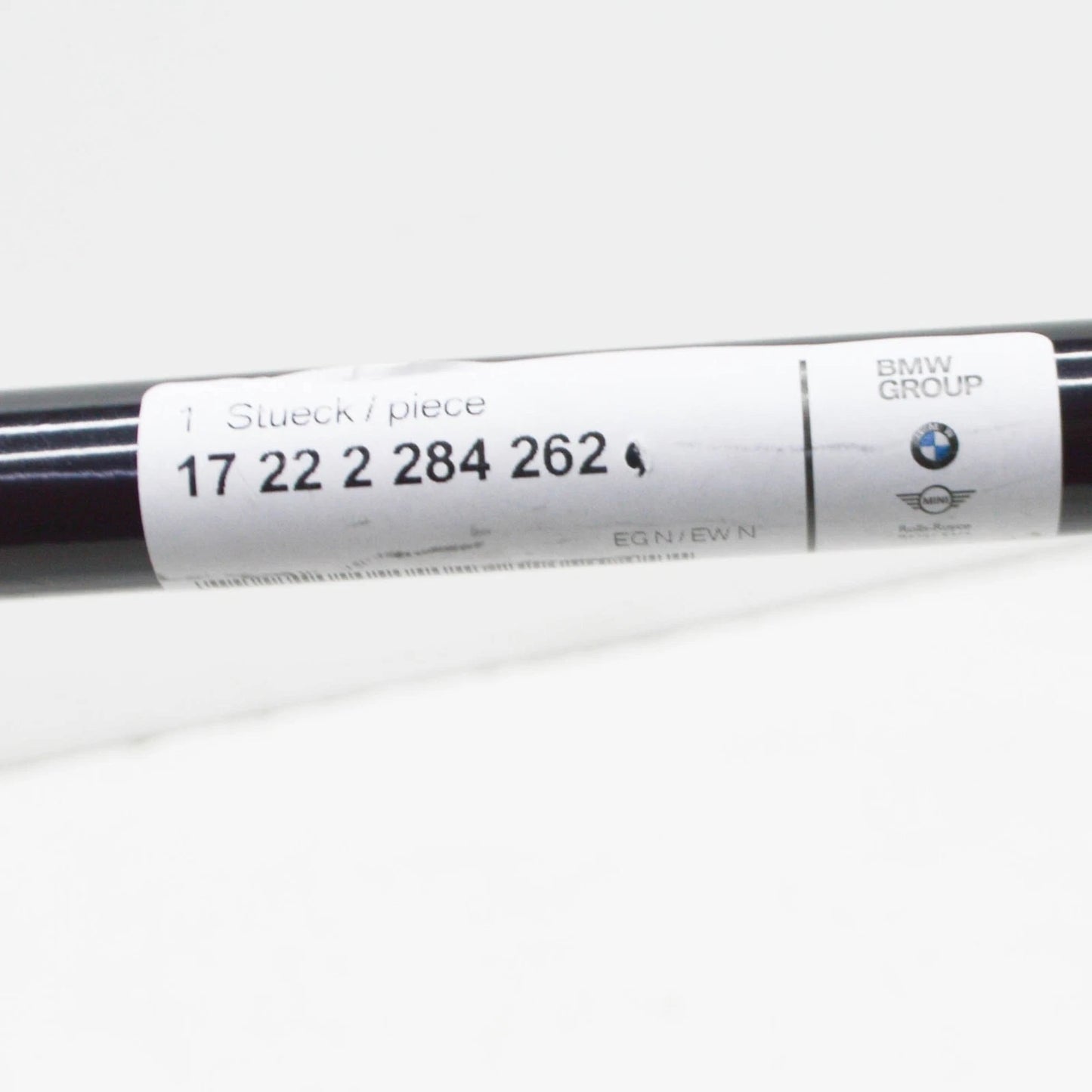 NEW BMW M5 F10 ENGINE OIL COOLER RETURN PIPE 2284262 17222284262 ORIGINAL