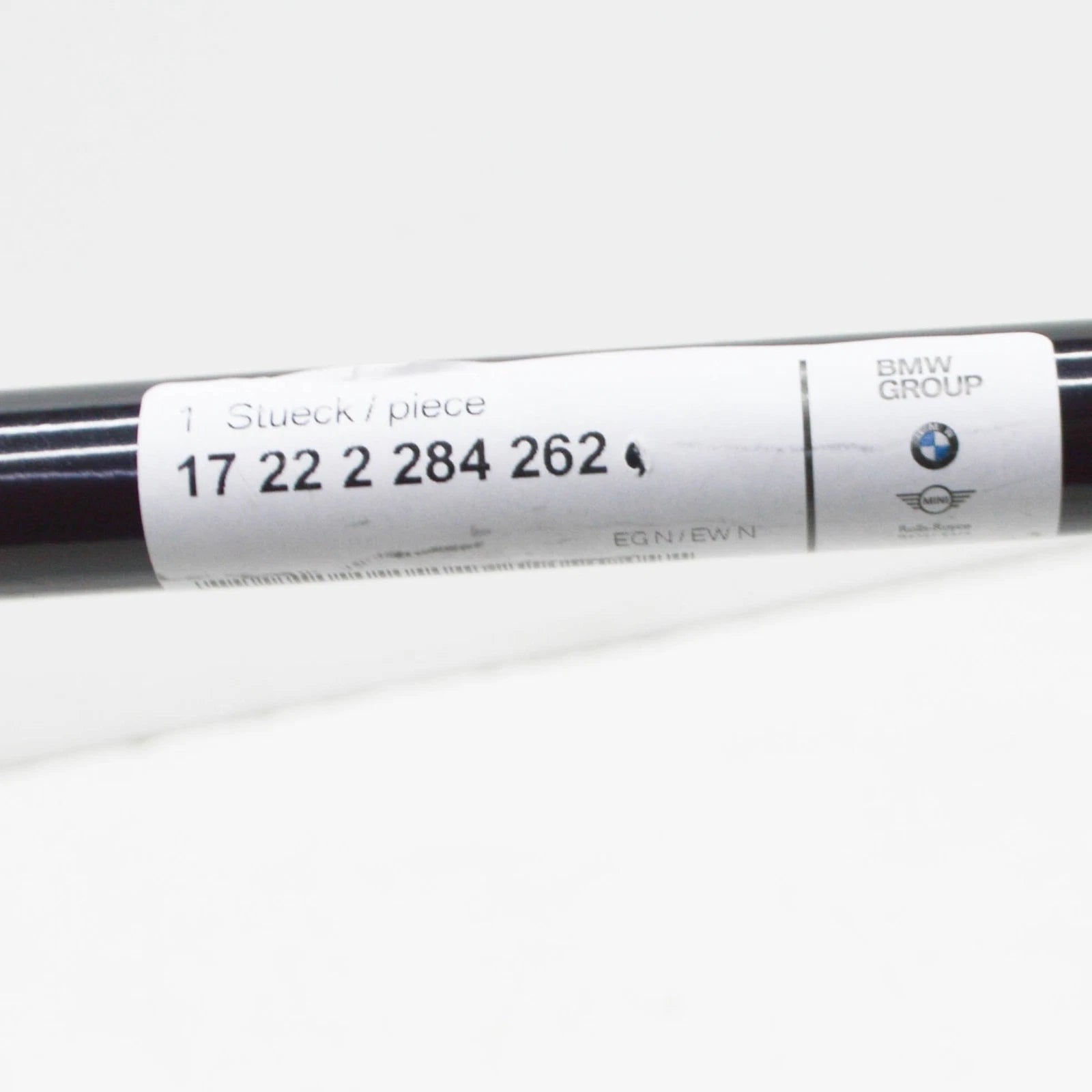 NEW BMW M5 F10 ENGINE OIL COOLER RETURN PIPE 2284262 17222284262 ORIGINAL