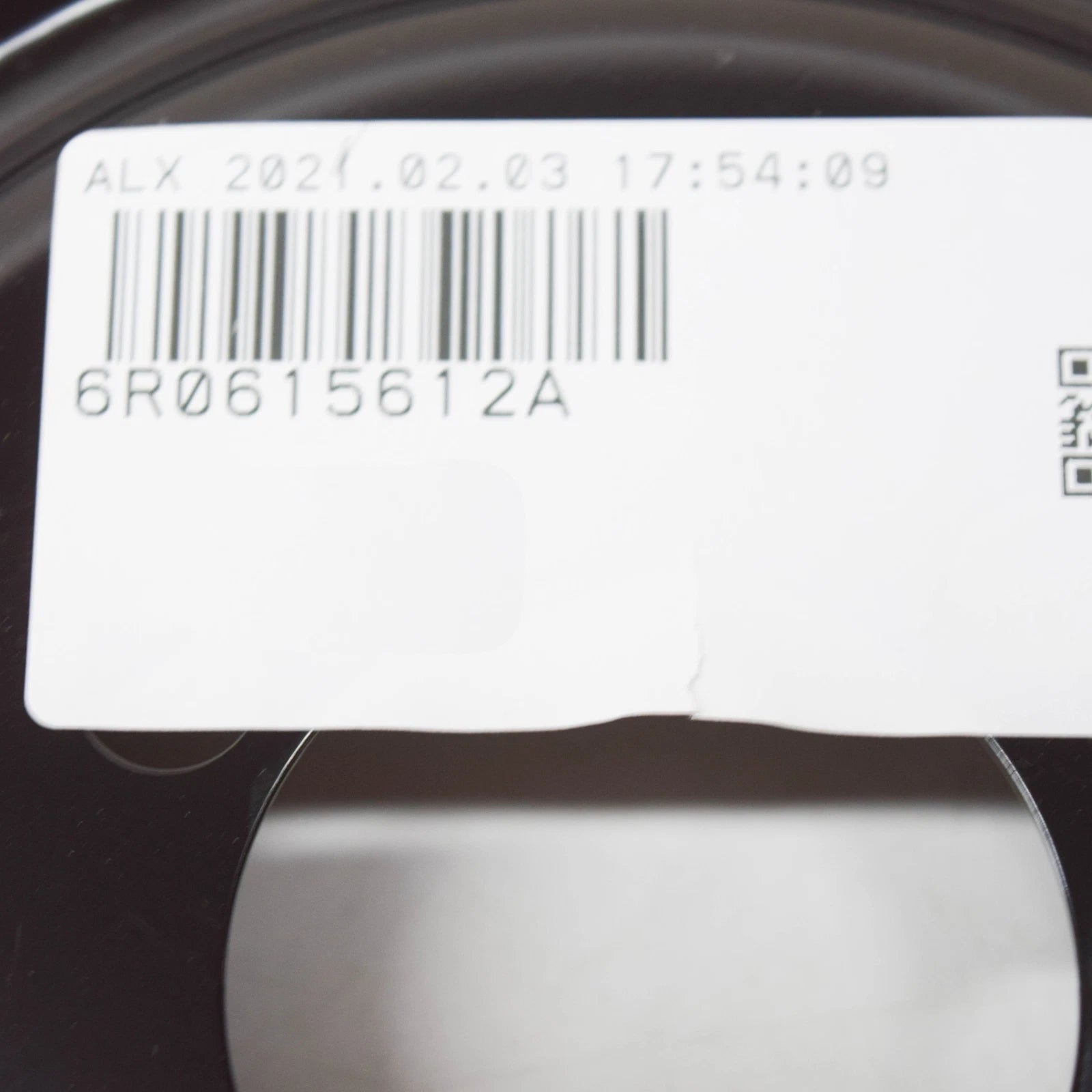 NEW AUDI A1 8X REAR RIGHT BRAKE DISC SPLASH PLATE 6R0615612A ORIGINAL