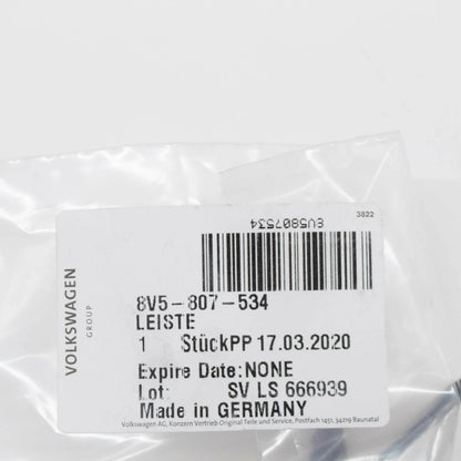 NEW AUDI A3 8V FRONT BUMPER RIGHT COVER TRIM 8V5807534