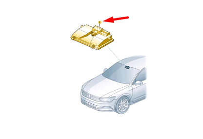 NEW VW ARTEON 3H7 FRONT DRIVER ASSISTANCE PROGRAM CAMERA 2Q0980653 ORIGINAL