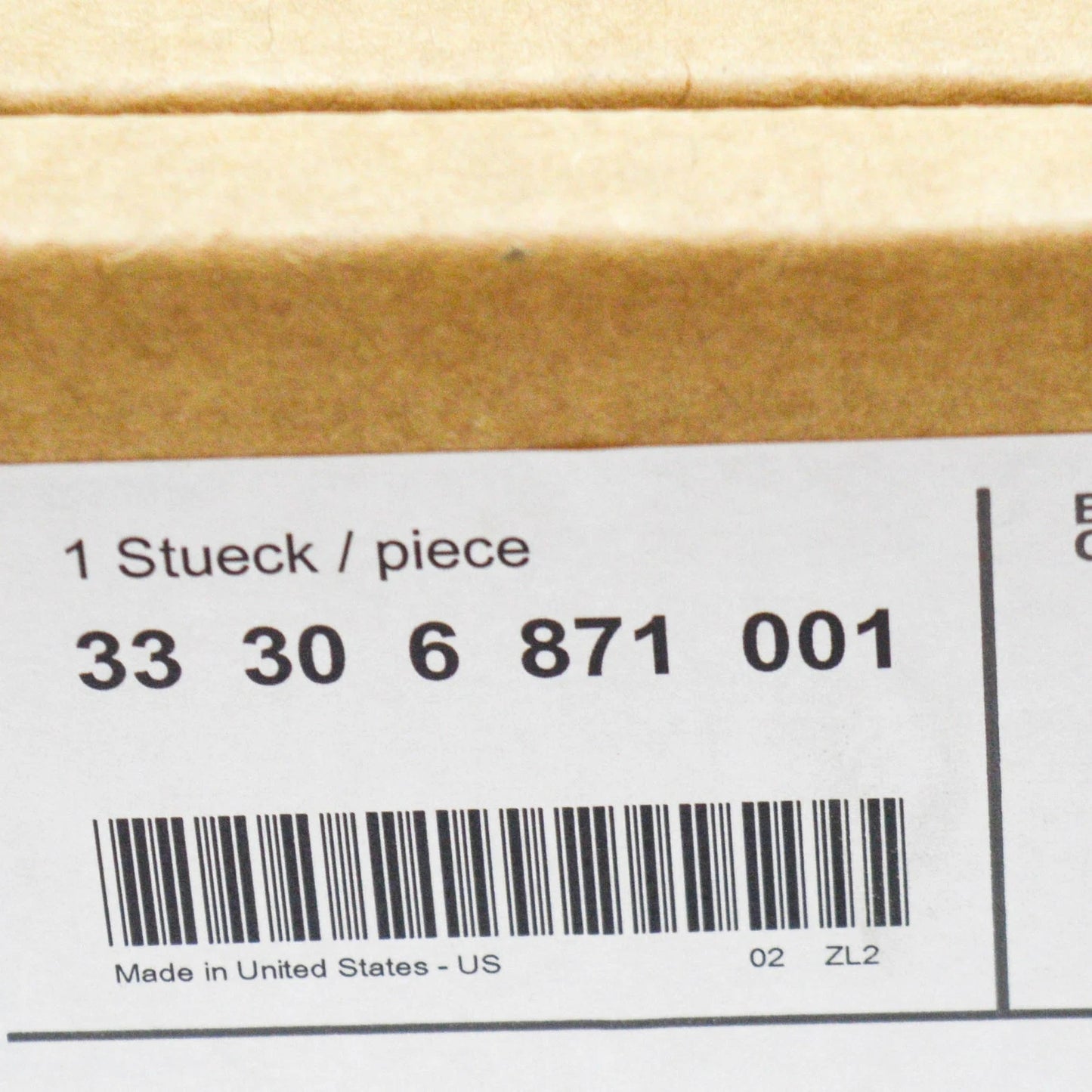 NEW BMW X3 G01 REAR LEFT SUSPENSION AERO COVER SHIELD 33306871001 ORIGINAL