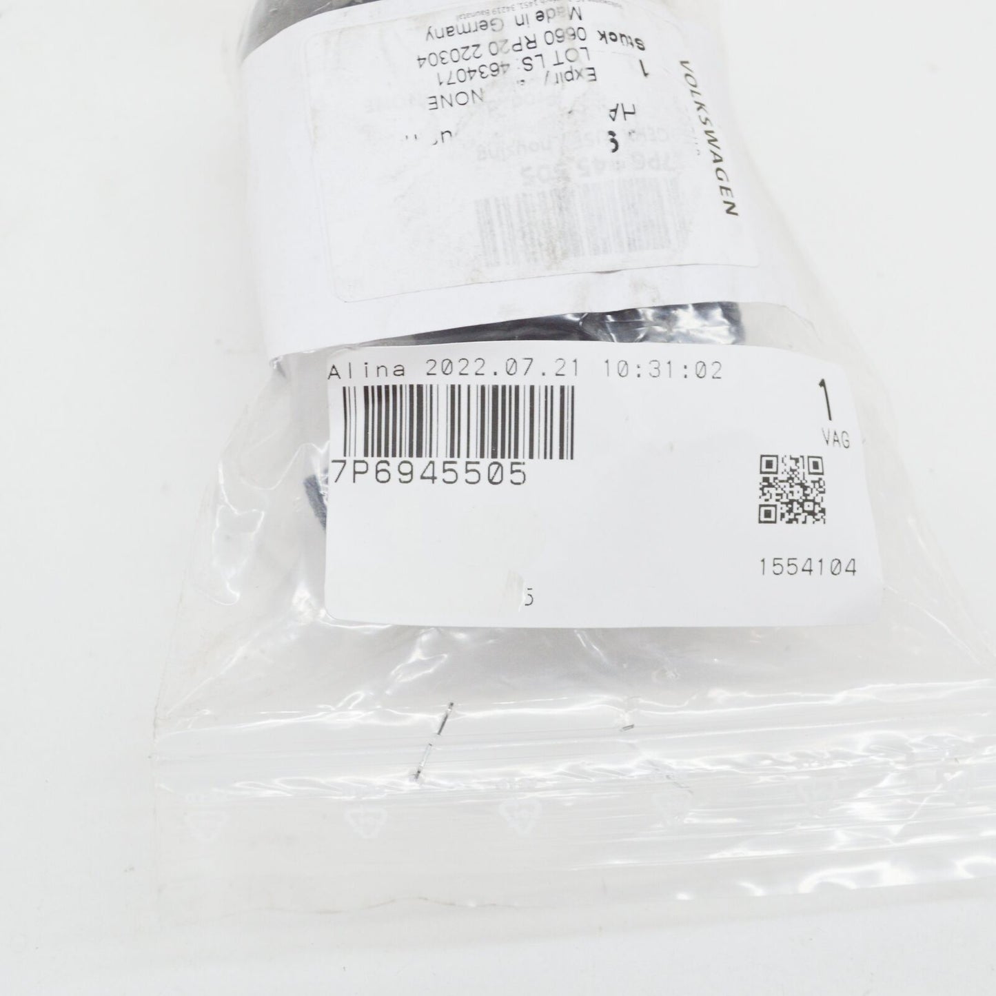 NEW VW TOUAREG 7P MK2 TRAILER TOWING SOCKET HOUSING 7P6945505 ORIGINAL