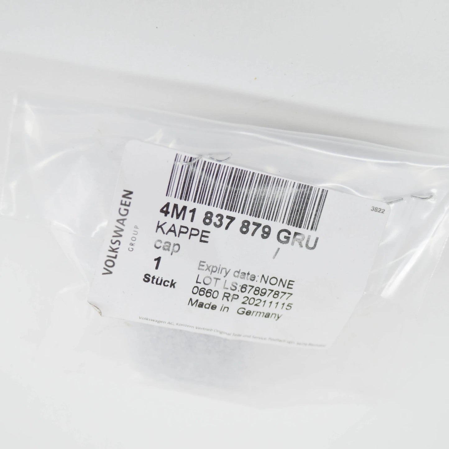 NEW AUDI Q7 4M FRONT LEFT DOOR HANDLE BEZEL CAP LHD 4M1837879GRU ORIGINAL