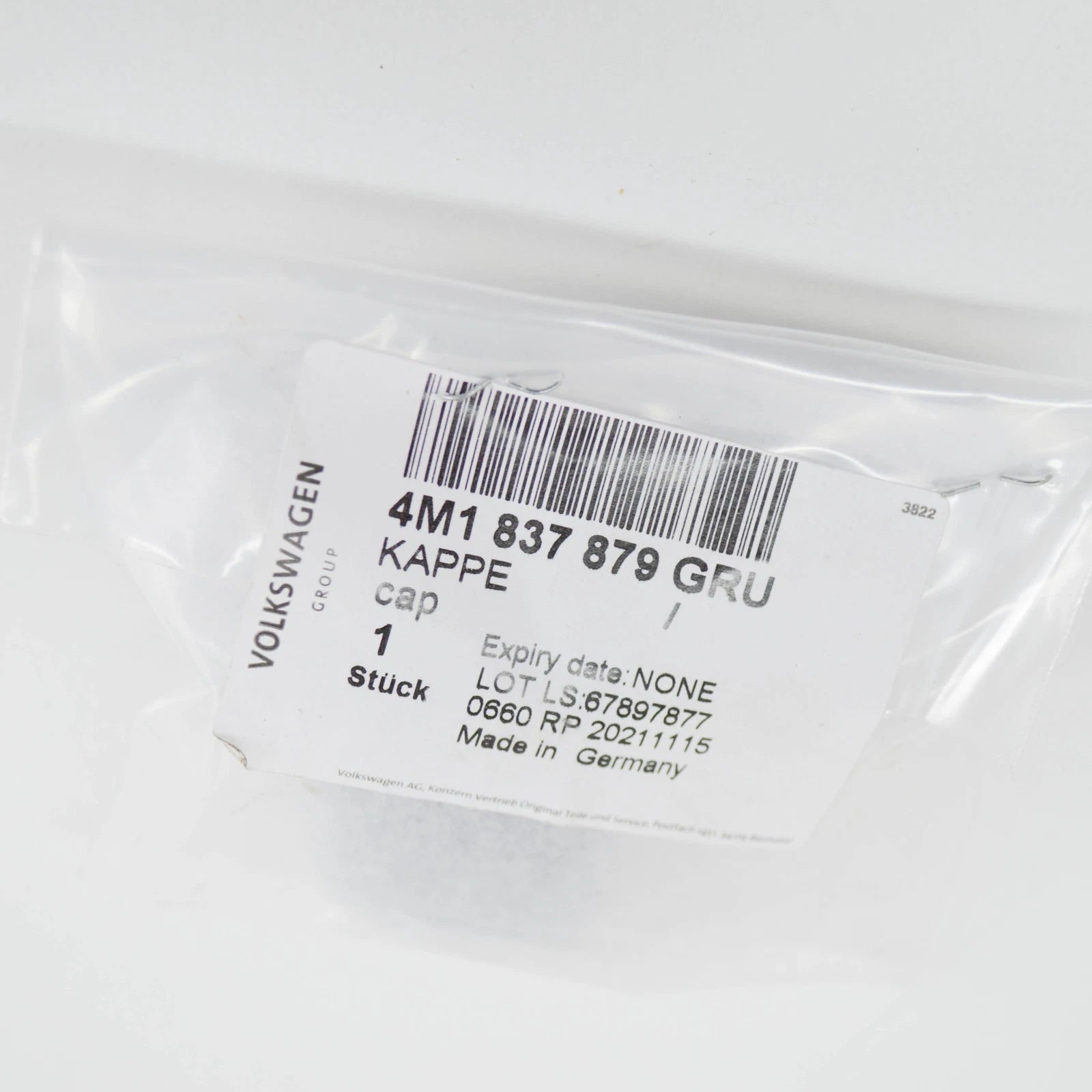 NEW AUDI Q7 4M FRONT LEFT DOOR HANDLE BEZEL CAP LHD 4M1837879GRU ORIGINAL