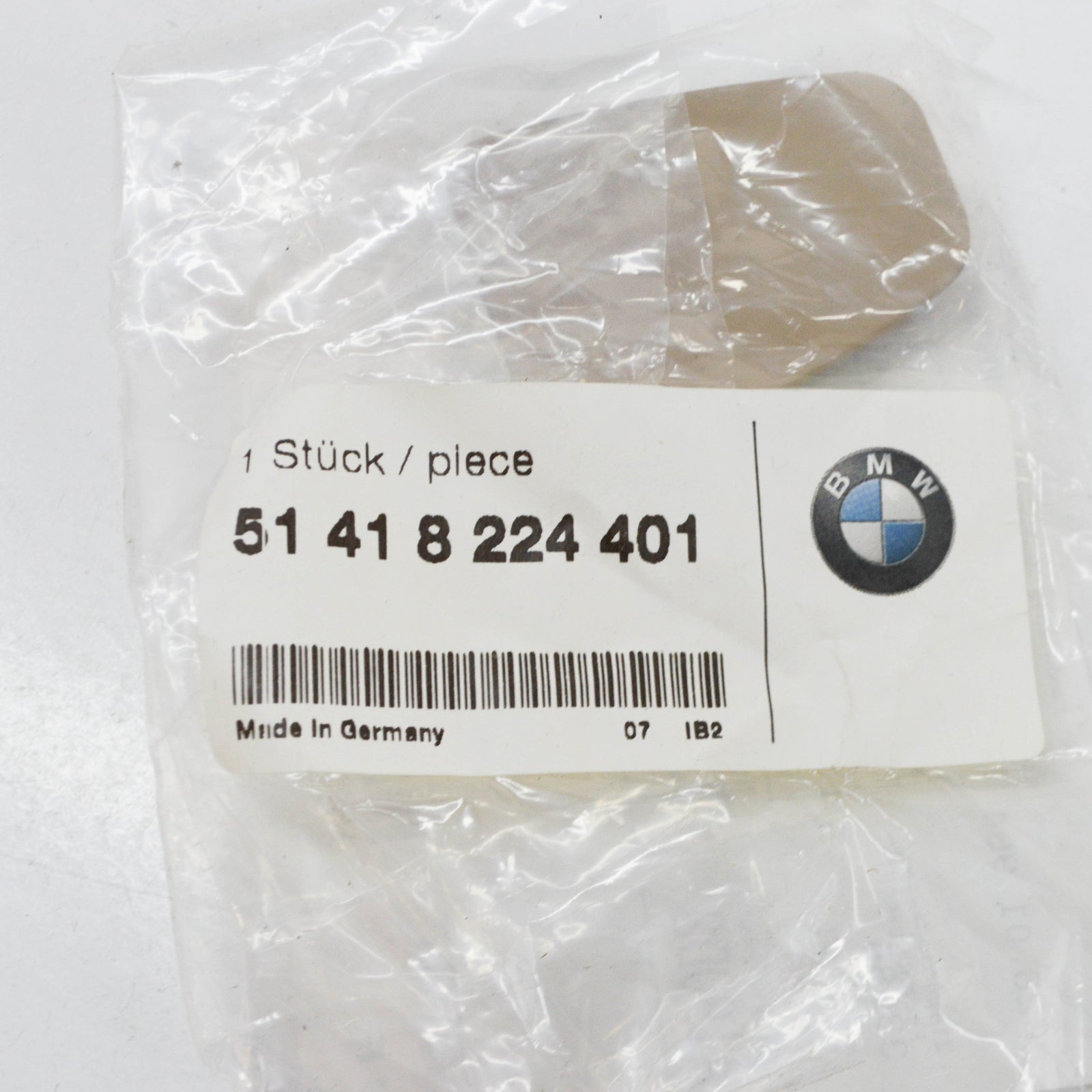 new bmw 3 e46 front door panel handle cover 8224401 51418224401 original