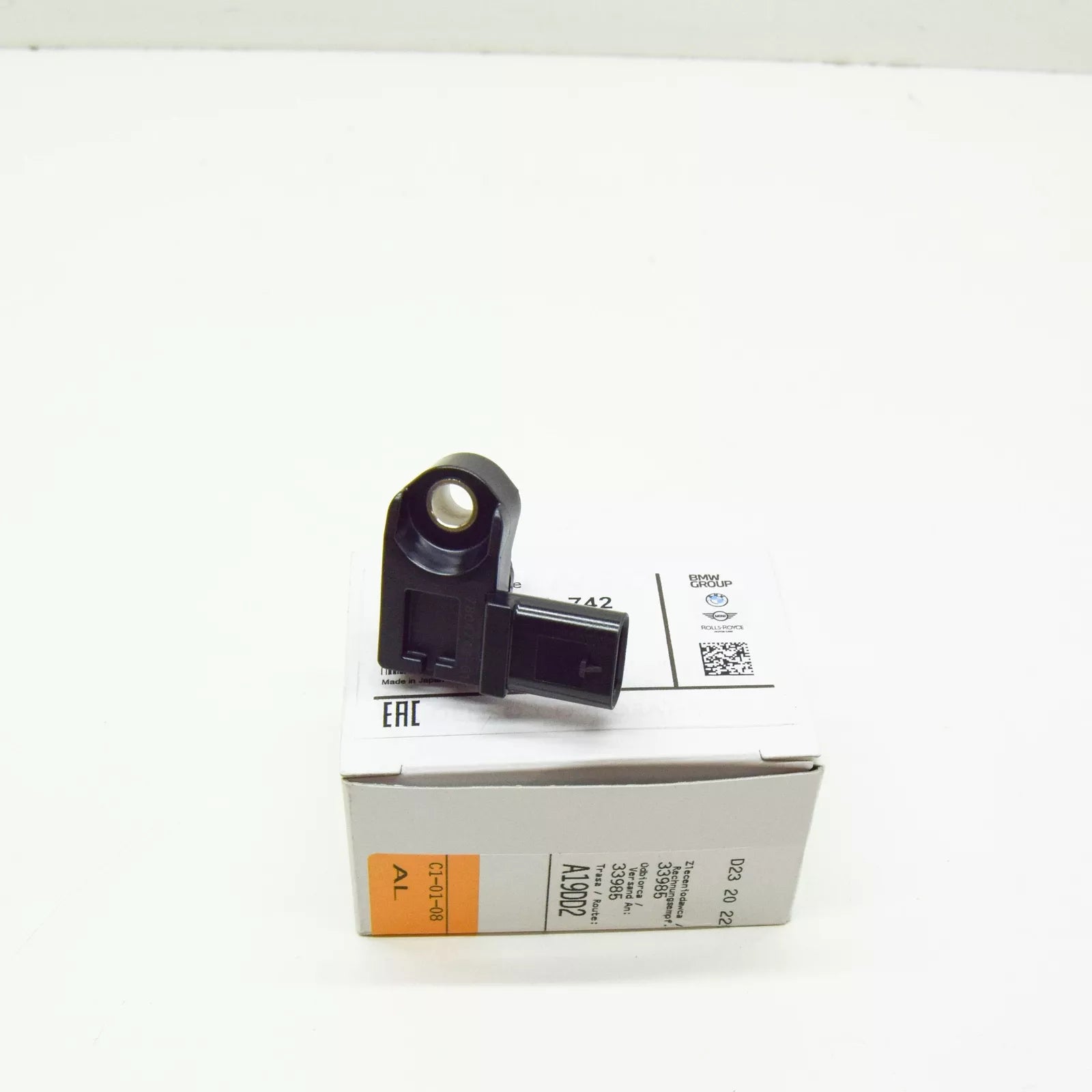 NEW BMW 3 F30, F80 MAP SENSOR 7804742 13627804742 ORIGINAL