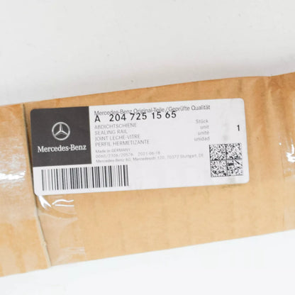 NEW MERCEDES-BENZ C W204 FRONT LEFT DOOR WINDOW SEALING RAIL A2047251565