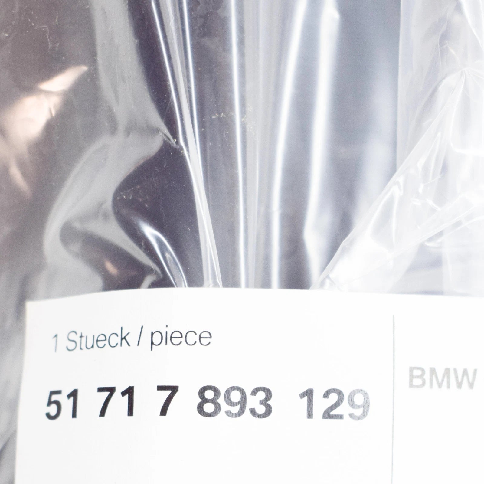 NEW BMW 3 E46 FRONT LEFT BRAKE AIR DUCT 51717893129 7893129 ORIGINAL