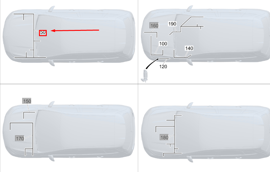 new mb gla h247 amg engine compart. basic wiring harness rhd a1775402632