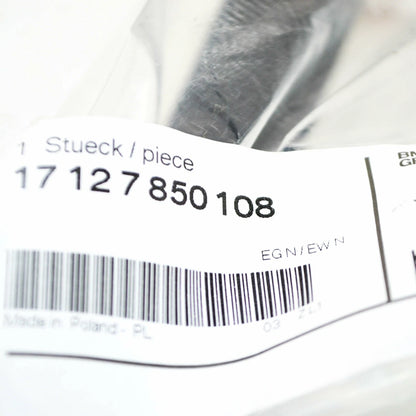 NEW BMW X5 M F85 RADIATOR HEAT EXCHANGER HOSE 17127850108 ORIGINAL