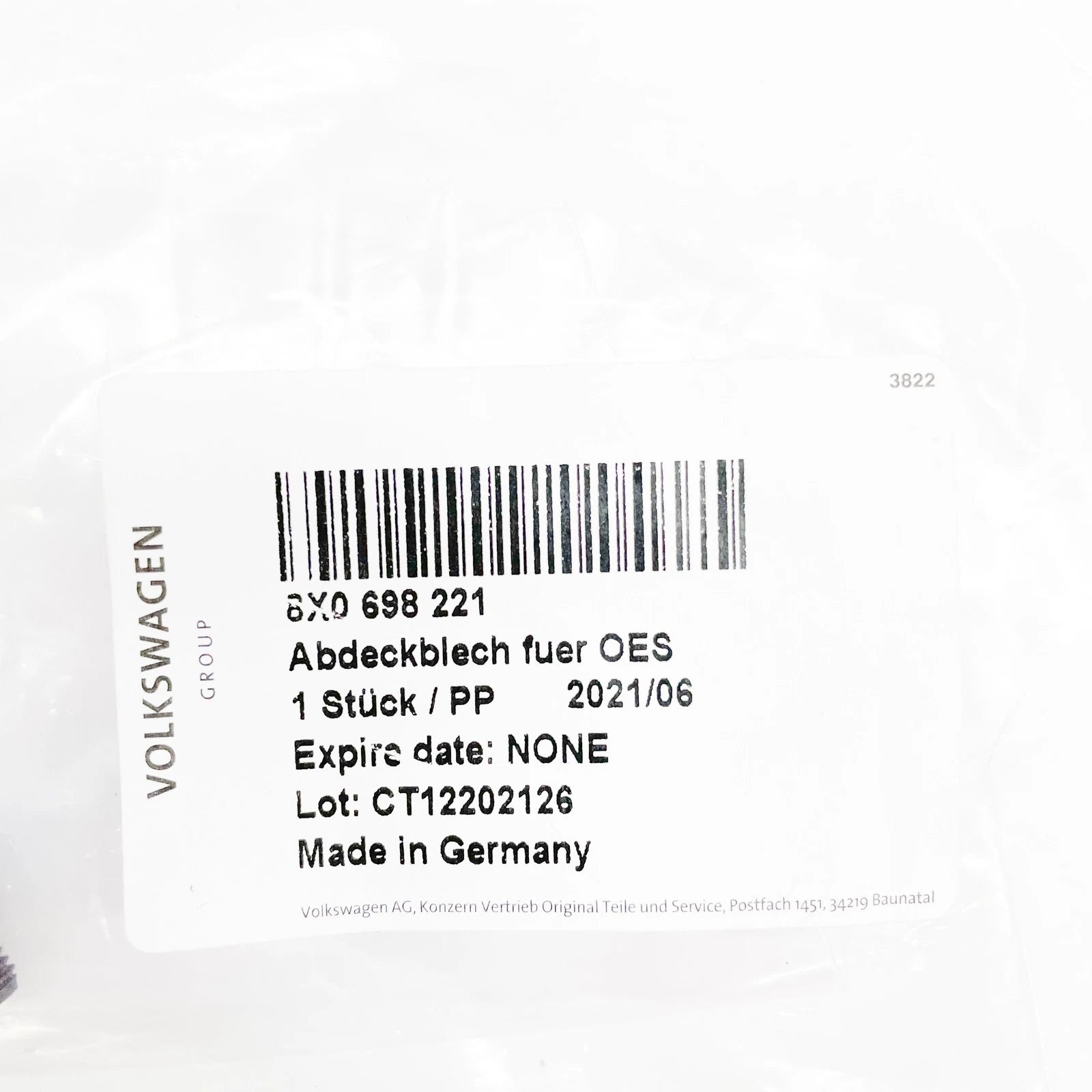 NEW AUDI A1 8X REAR BRAKE CALIPER S1 REPAIR KIT 8X0698221