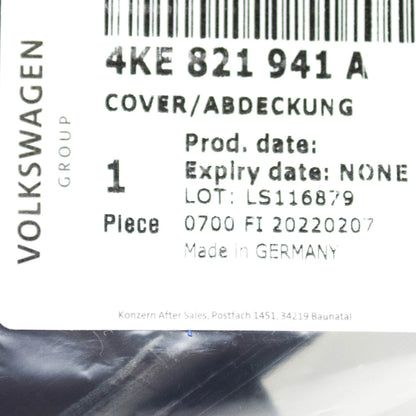 NEW AUDI E-TRON SPORTBACK GEA BONNET HOOD LEFT BUNGS COVER 4KE821941A ORIGINAL