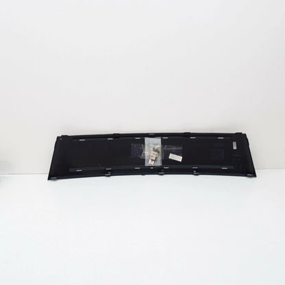 NEW AUDI A8 4E D3 FRONT GLOSSY BLACK PLATE FILLER 4E0807285ALT94
