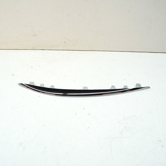 NEW MERCEDES-BENZ C W205 FRONT LEFT BUMPER MOLDING TRIM A2058850374 ORIGINAL