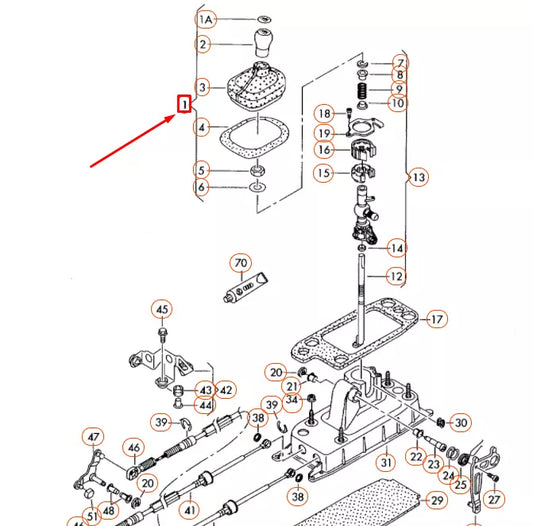 NEW VW JETTA A6 MANUAL TRANSMISSION SHIFT KNOB WITH TRIM 5K0711113TXPR ORIGINAL
