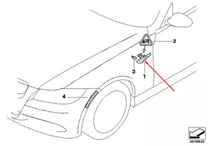 NEW BMW 3 E90 FRONT RIGHT TURN SIGNAL 63137838540 7838540 ORIGINAL